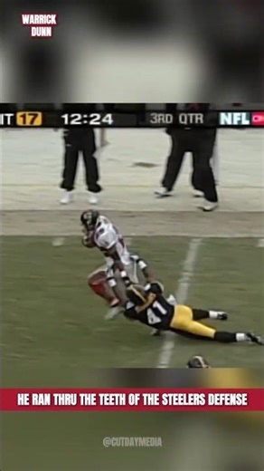 Warrick Dunn Ran Thru the Steelers for a 59 Yard TD! 🔥