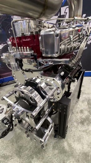 International Pro Stock Pulling Engine Built by Full Load Engineering