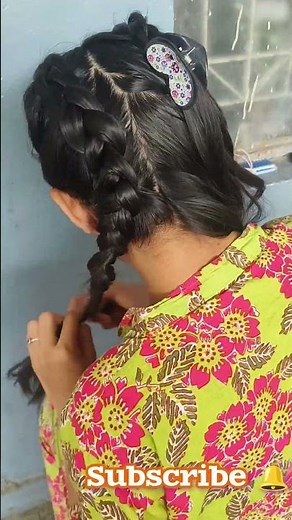 “Perfect Double Dutch Braids ✨ #DutchBraid #Hairstyle #HairTutorial”