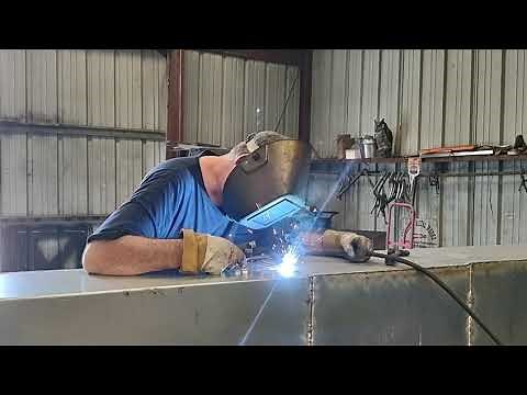 Commercial Range Hood Duct Installation.