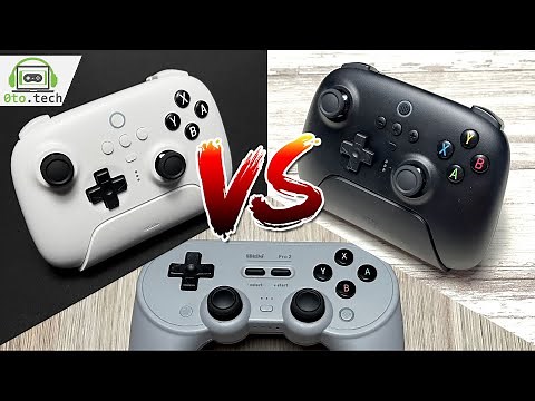 8BitDo Ultimate Wireless vs SN30 Pro 2
