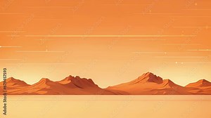 A beige and tanpanelled TV with retro s across the surface and a small orange on light. The screen has a hazy pixelated picture of an alien landscape filled with beeping Stock Video