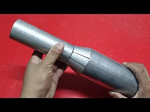 Pipe Welding Tricks - How to connect 2 different size pipes!