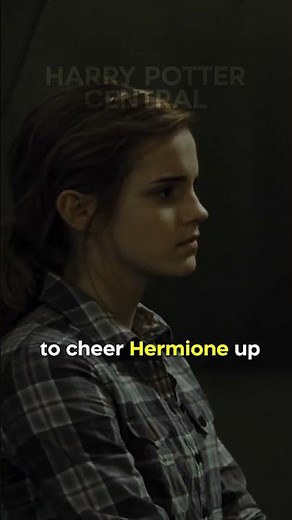 Harry And Hermione Almost Shared A Romantic Moment!