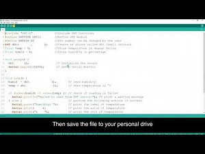 Arduino (2023) - L6 - Video2 - Install DHT Sensor Library