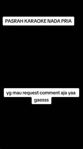 PASRAH KARAOKE DANGDUT NADA PRIA #karaoke #fyp #karaoketiktok #dangdutkoplo #pasrahdangdutkoplo
