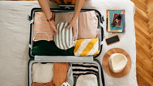 Fuss-free way to get everything in hand luggage without packing cubes or rolling