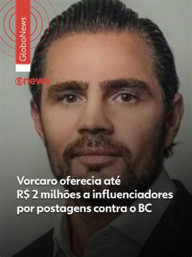 Operação Compliance Zero - A Polícia Federal afirma que uma organização criminosa atribuída ao banqueiro Daniel Vorcaro pagava influenciadores digitais para atacar o Banco Central nas redes sociais. As ofertas chegavam a R$ 2 milhões. A informação consta de decisão do ministro André Mendonça, do Supremo Tribunal Federal (STF), assinada nesta quinta-feira (9), que deflagrou mais uma fase da Operação Compliance Zero. O ministro autorizou busca e apreensão contra o publicitário Thiago Miranda Silva