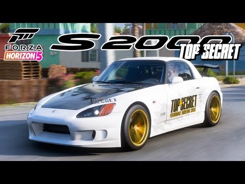 Forza Horizon 5 - Top Secret ไม่จำเป็นต้องสีทอง (Honda S2000)