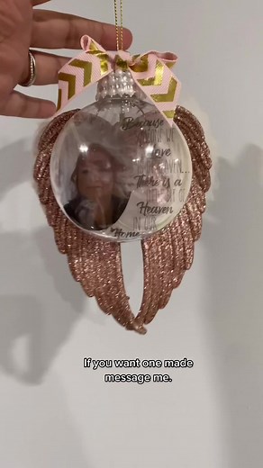Beautiful Handcrafted In Loving Memory Ornaments