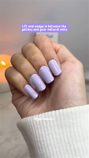 DIY Gel Nail Stickers/Wraps on Instagram: "Learn how to safely remove gellae gel nail stickers! Protect your natural nails with easy tips, including cuticle oil for adhesive removal. No damage and no stress, perfect for nail care and growth! 🌸💅 #diynails #gelnailhacks #gelnailsathome #gelnailsticker #nailgrowth #longnails #australia #melbourne"