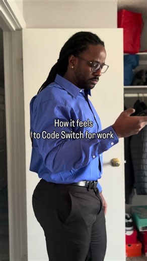 Code switching for Work 🧔🏾‍♂️🧔‍♂️