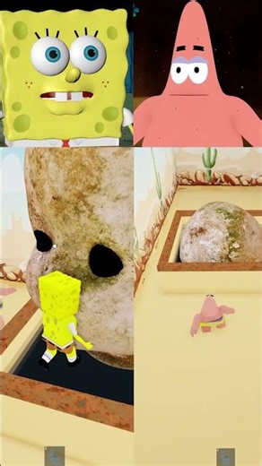 SpongeBob Cleans the Moldy Potato Baby!