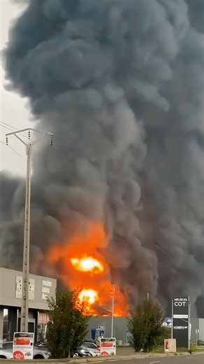 [Retour sur l’incendie industriel à Villefranche-sur-Saône (Rhône)] 🔥 Un important incendie s’est déclaré ce mardi 14 octobre matin dans un bâtiment industriel de la rue Jean-Chazy. Le feu, qui a touché près de 6 500 m² de locaux, a mobilisé près de 90 sapeurs-pompiers et plus de 30 engins. 🚒 Grâce à leur travail acharné, le feu est désormais contenu, même si le site reste sous surveillance. Un pompier a été légèrement blessé. Environ 800 personnes ont été évacuées, et plusieurs écoles ont été