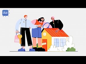 Explainer Character Animation in After Effects Tutorials