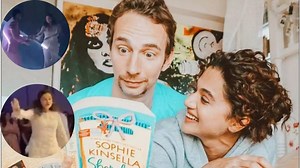 Taapsee Pannu, Mathia Boe Romantically Dance On Just The Way You Are During Pre-Wedding Ceremony - WATCH