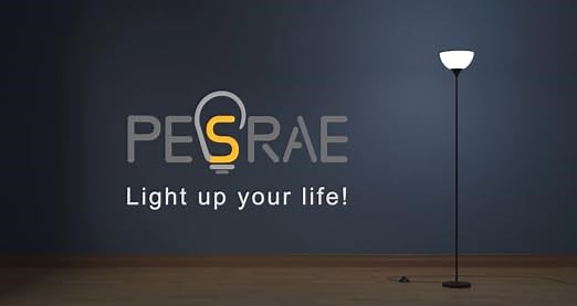 PESRAE Torchiere Floor lamp