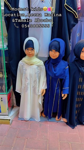 Modest kids🤩🛍#modestfashion #goviral #foryoupage #trendingvideos #tamaletiktokersofficial