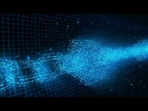 Blockchain network security concept crypto binary | 4K | FREE | Stock Footage