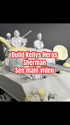 Kelly Hero’s full Sherman Tank build #clinteastwood #148