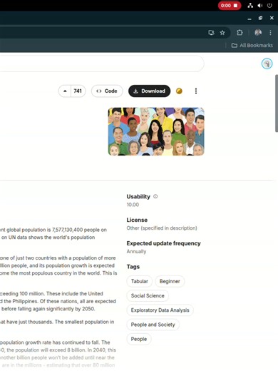 Cómo descargar un conjunto de datos de Kaggle