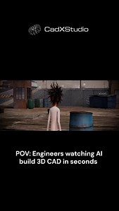 AI CAD for Engineers #ai #cad #3dprinting #mechanicalengineers #tech | CadX Studio