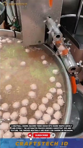 Automatic Meatball Making Machine | Fast & Hygienic Food Processing #machine #foodprocessing