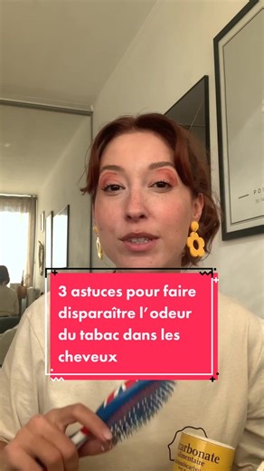 3 astuces pour enlever l'odeur du tabac de vos cheveux