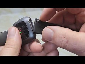 How to Change a band on a Fitbit Versa 2
