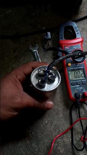 AC Aur Fridge Running Capacitor Multimeter Se Check | Complete Testing #runcapacitor #capacitor