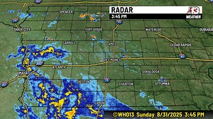 3:45pm radar update: | WHO 13 Weather