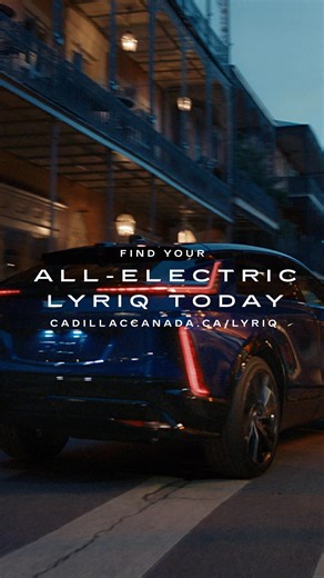 The All-Electric Cadillac #LYRIQ offers up to 524 km range on a full charge. | Cadillac