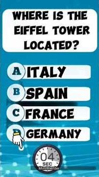 Some People's Are Not know this famous tower where is located 😱| #mindbendingquiz #famoustower