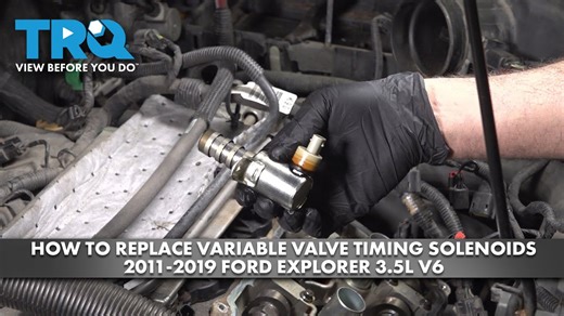 How to Replace Variable Valve Timing Solenoids 2011-2019 Ford Explorer 35L V6