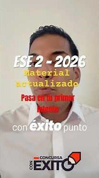 CNSC ESE 2 2026 Competition: UPDATED Material to PASS the Exam on Your First Try 📚🔥
