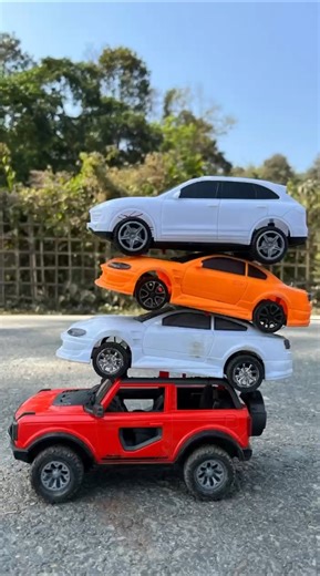 Best 4 remote control super car testing #shortfeed 🔥