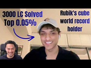 3000+ LeetCode Solved & Top 0.05% in Contests | Ishaan Agrawal