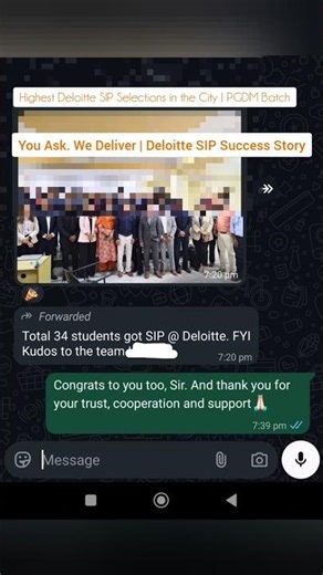 Deloitte SIP Selections | A Record Campus Performance