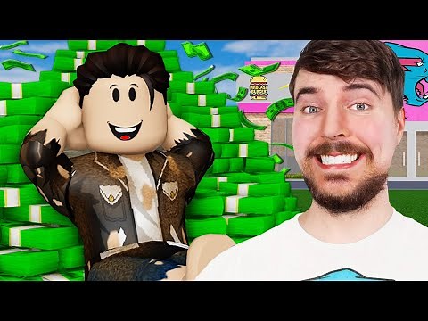 He Won 100 Million Dollars From Mr Beast! A Roblox Movie