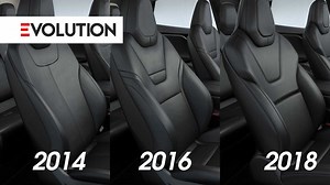 Watch Tesla Model S Seats Evolve Over Time