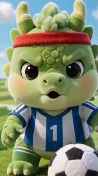 🐉⚽ Cute Dragon vs Teletubbies Football Match 😂 | AI Cartoon Animation #shorts
