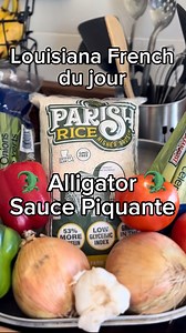 76K views · 10K reactions | Alligator Sauce Piquante Recette/Recipe...
