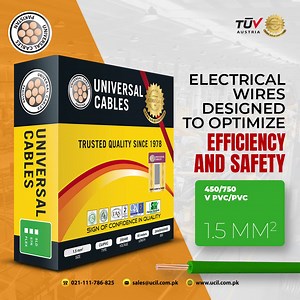 18 reactions · 9 comments | Universal Cables offers a wide range of electrical cables that meet your diverse requirements. For the complete range of products, visit www.ucil.com.pk #cables #home #family #safety #power #reliability #economical #powerlineofpakistan #productrange #website #electricalwiring #wires #efficient #safe | Universal Cables Industries Ltd. | Facebook