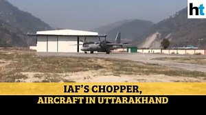 Indian Air Force’s Mi17 chopper was seen at Uttarakhand’s Chinyalisaur airstrip. The chopper was seen making a smooth landing at the airstrip. The transport aircraft AN-32 was seen taking off on Tuesday. The air show comes amid the border tensions with China | Hindustan Times
