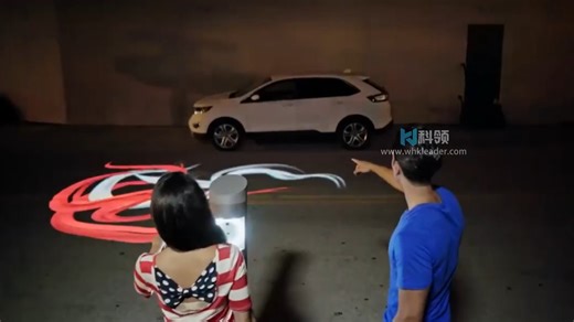 神奇的颜色识别传感器：实时将颜色投影到汽车上！