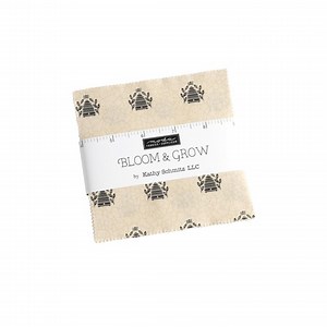 MODA Charm Pack Bloom and Grow by Kathy Schmitz, Contains 42 Pieces Measuring 5" Square Quality Cotton Quilting Fabric. - Etsy Australia