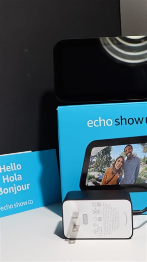 Yulia Chasse on Instagram: "Amazon Echo Show 5 (newest model) 🤍 Quick unboxing + setup in this video. Everything took just a few minutes and was very easy to connect. When it works, it’s actually fun to use. The screen is handy, Alexa is responsive, and the sound is decent for its size. I also had no issues setting it up to display photos. That said, after a few days of use, it became frustrating. ➡️ Alexa would randomly stop responding ➡️ Sometimes it cut off mid-answer ➡️ Other times it would