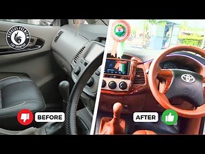 Toyota Innova Complete Interior Modification 🤩 | Complete Interior Customization and Upgrades