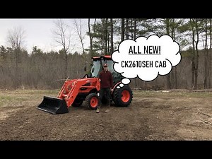 Kioti CK2610SE HST CAB Tractor w/ Loader - Walkthru *ALL NEW*