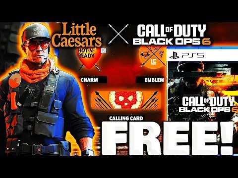 COD BO6: Unlock FREE Little Caesars Operator Rewards, COD Points & More! (Black Ops 6)